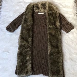 A fur sweater